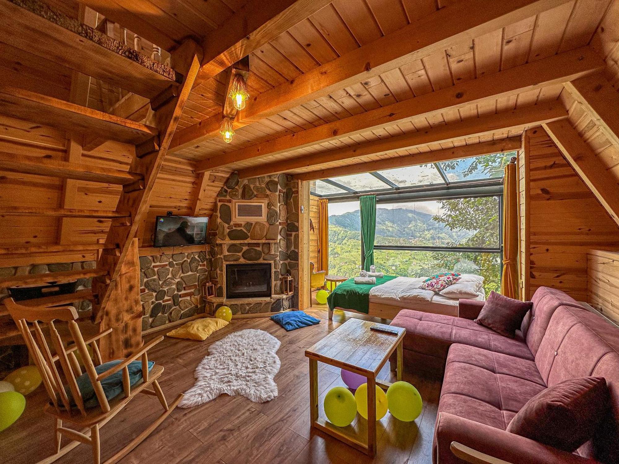 Organic Village Bungalow Ayder Yaylasi Bagian luar foto