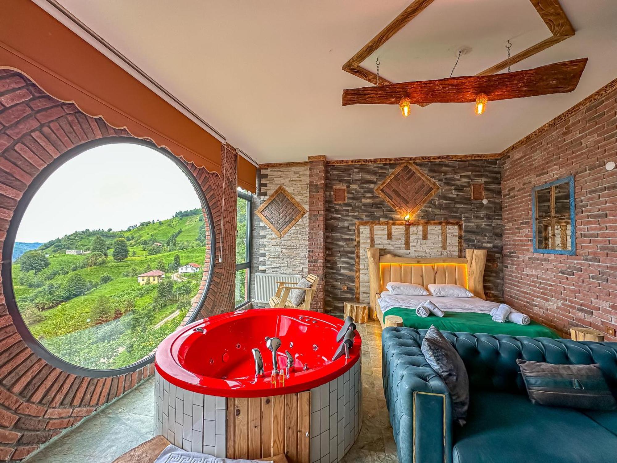 Organic Village Bungalow Ayder Yaylasi Bagian luar foto