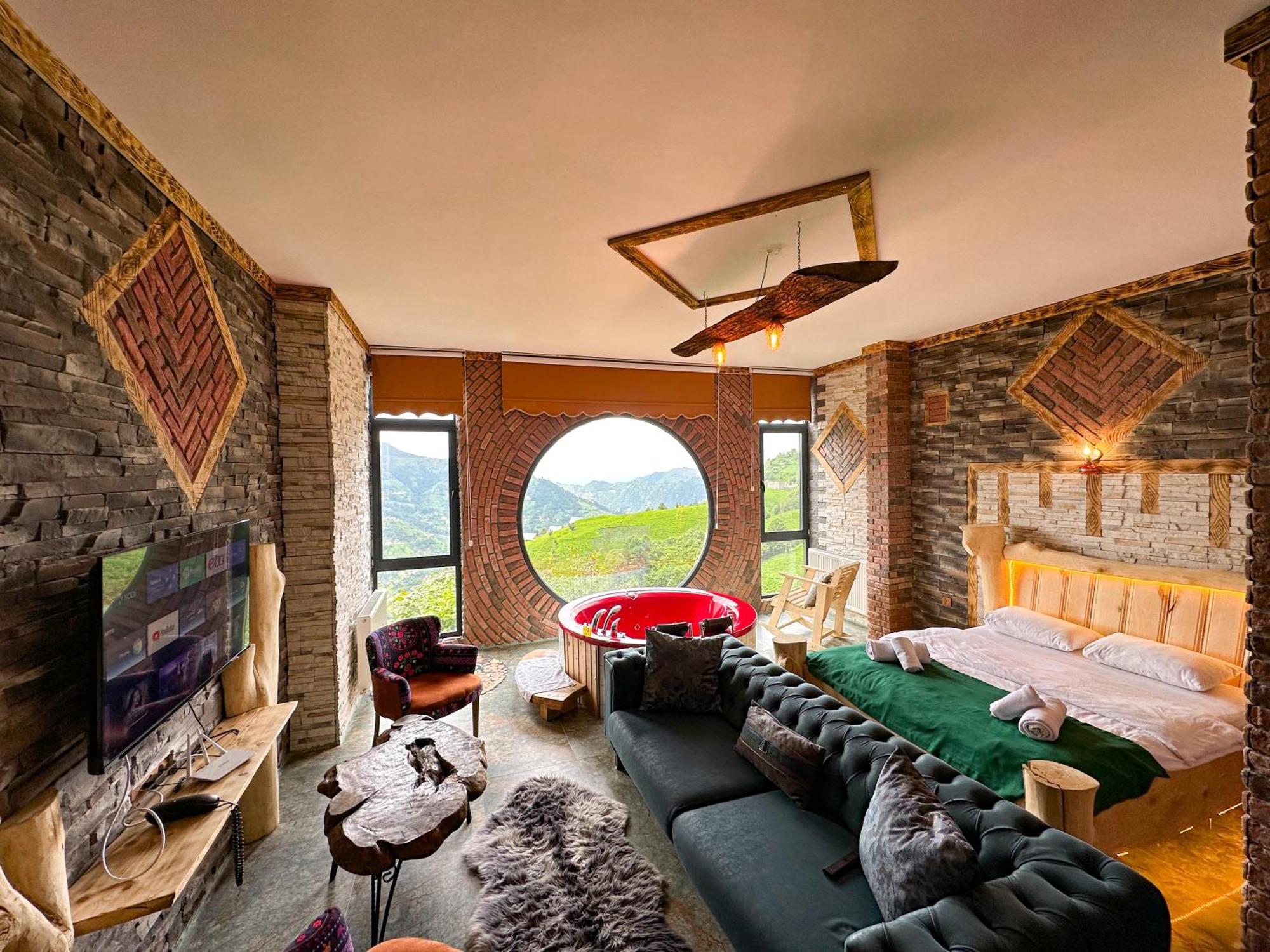 Organic Village Bungalow Ayder Yaylasi Bagian luar foto